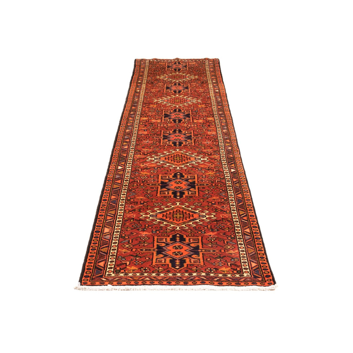 Alfombra de pasillo Alfombra persa - Nómada - 308 x 72 cm - rojo