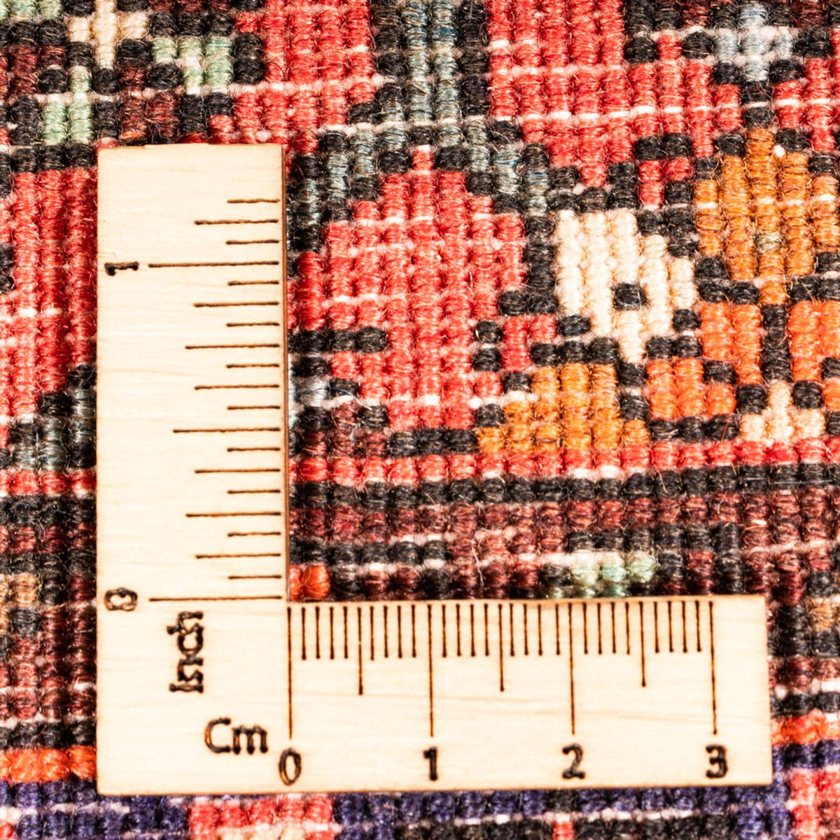 Alfombra persa - Nómada - 157 x 106 cm - azul oscuro