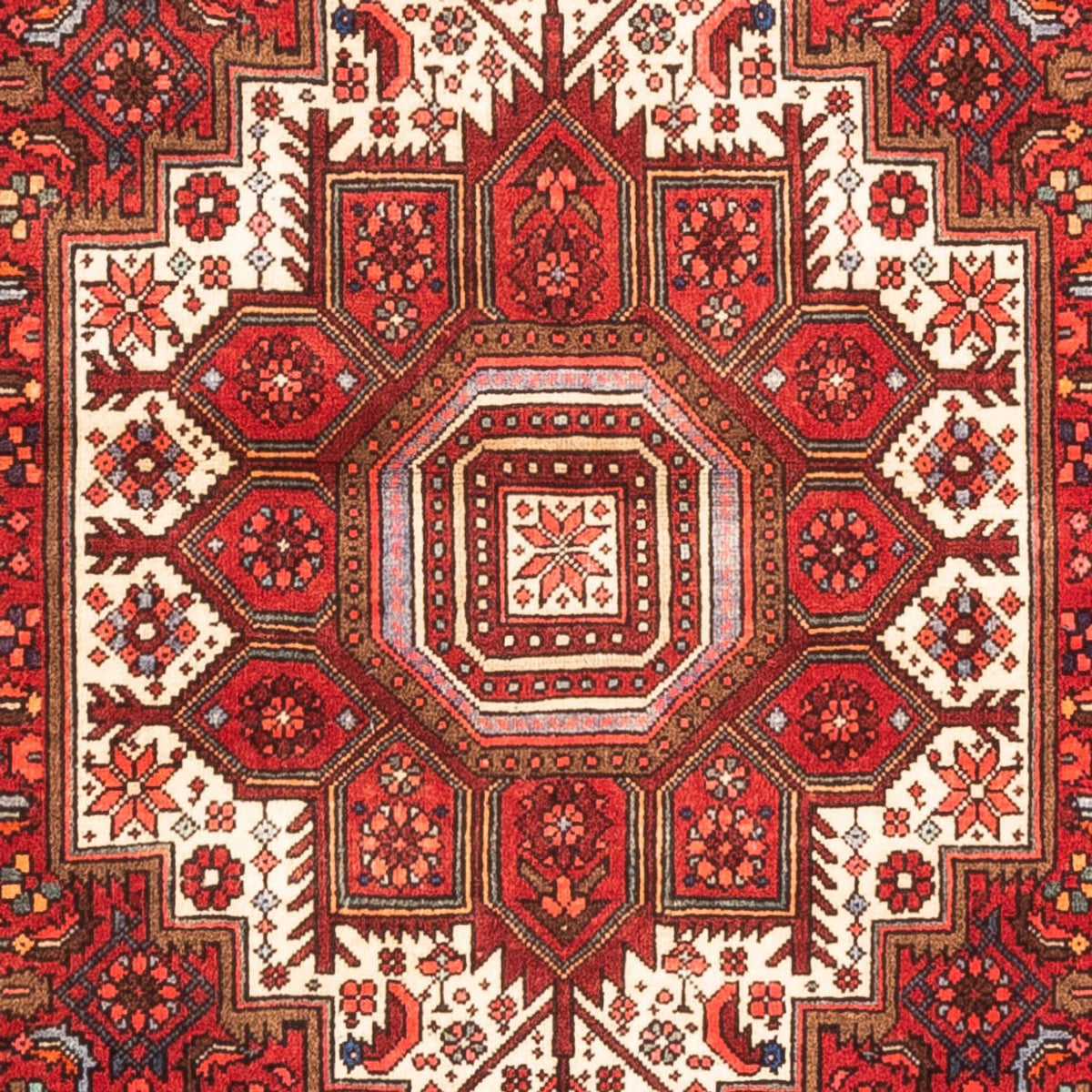 Alfombra persa - Nómada - 150 x 98 cm - rojo