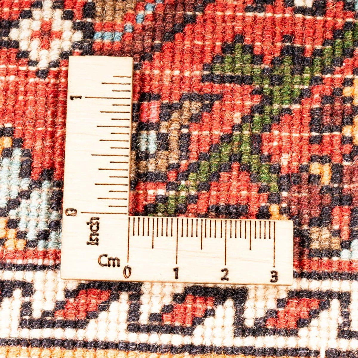 Alfombra persa - Nómada - 152 x 100 cm - beige oscuro