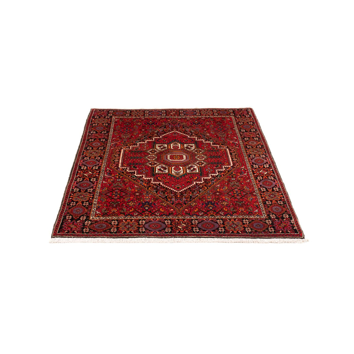 Alfombra persa - Nómada - 150 x 105 cm - rojo