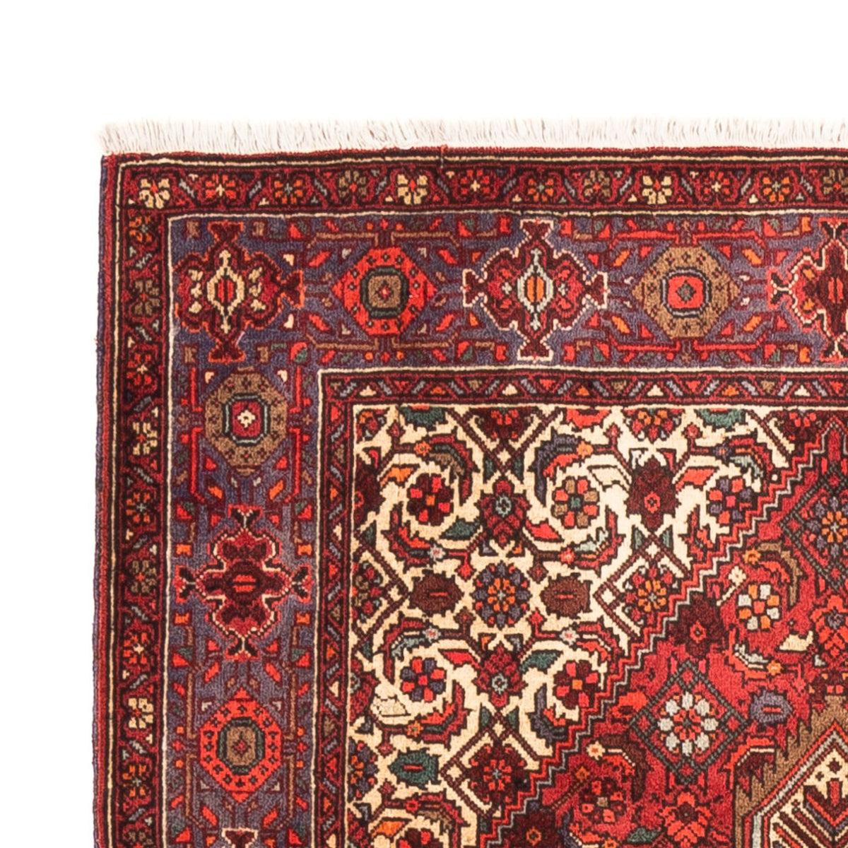 Alfombra persa - Nómada - 152 x 102 cm - rojo