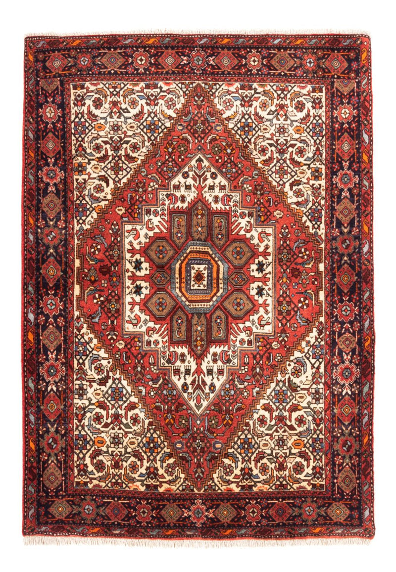 Alfombra persa - Nómada - 145 x 103 cm - crema