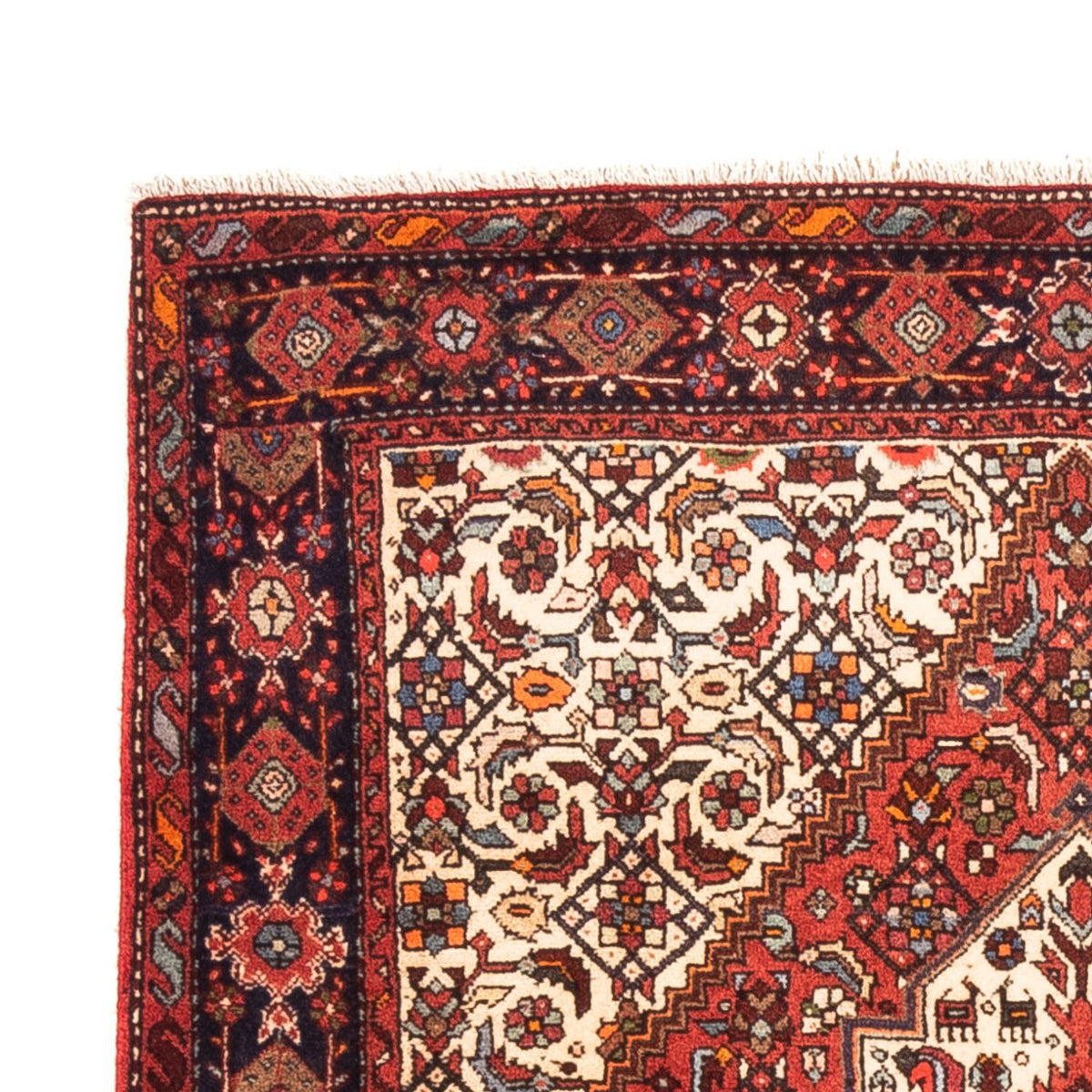 Alfombra persa - Nómada - 145 x 103 cm - crema