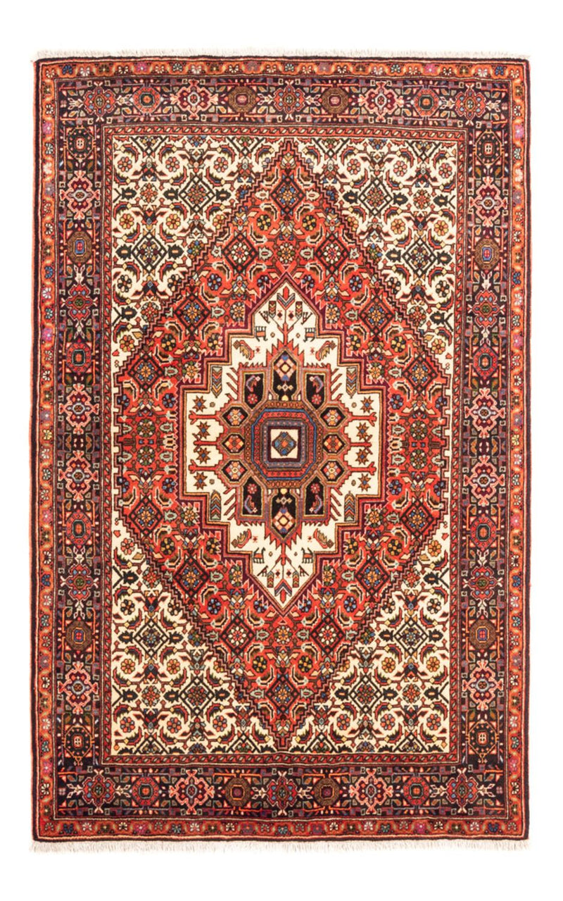 Alfombra persa - Nómada - 151 x 102 cm - rojo