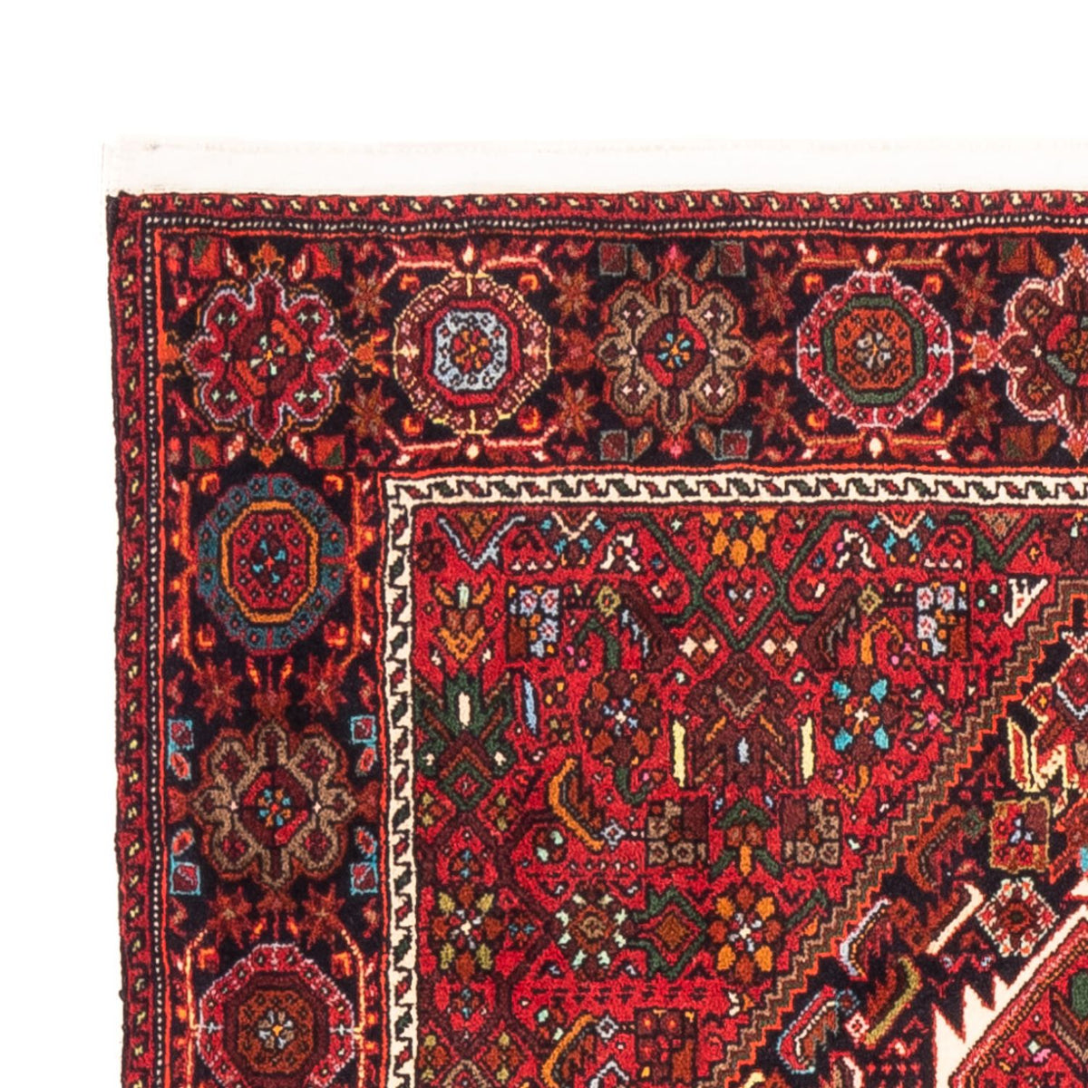 Alfombra persa - Nómada - 157 x 100 cm - rojo