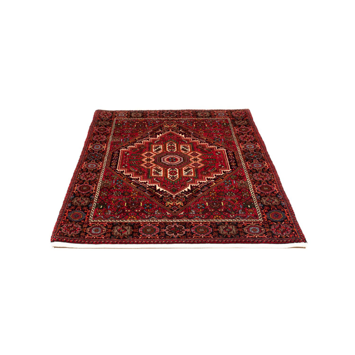 Alfombra persa - Nómada - 157 x 100 cm - rojo