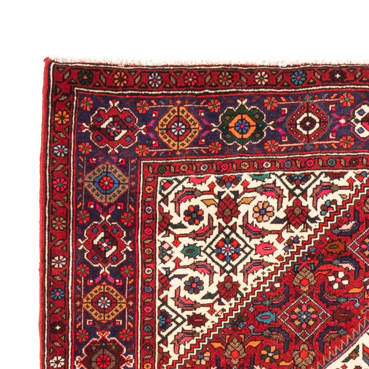 Alfombra persa - Nómada - 156 x 108 cm - rojo