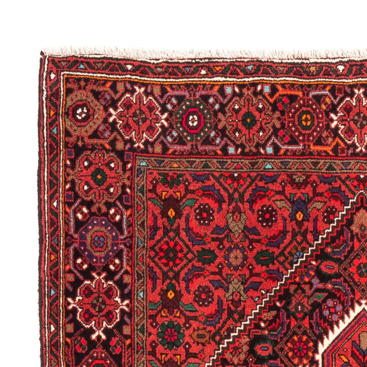 Alfombra persa - Nómada - 155 x 105 cm - rojo