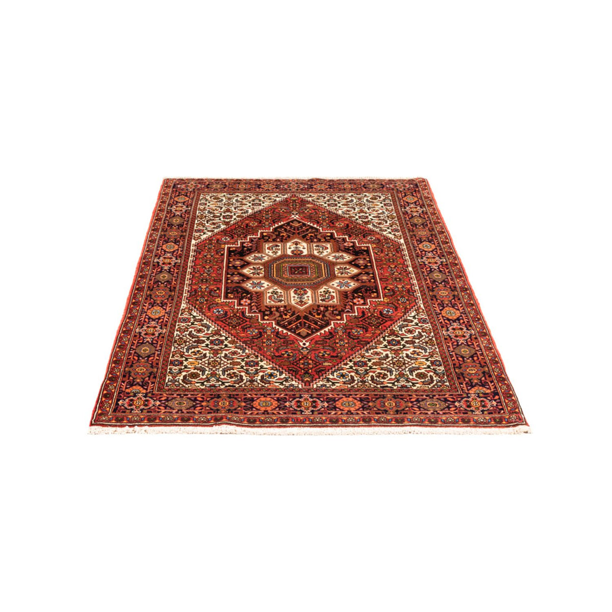 Alfombra persa - Nómada - 157 x 105 cm - rojo