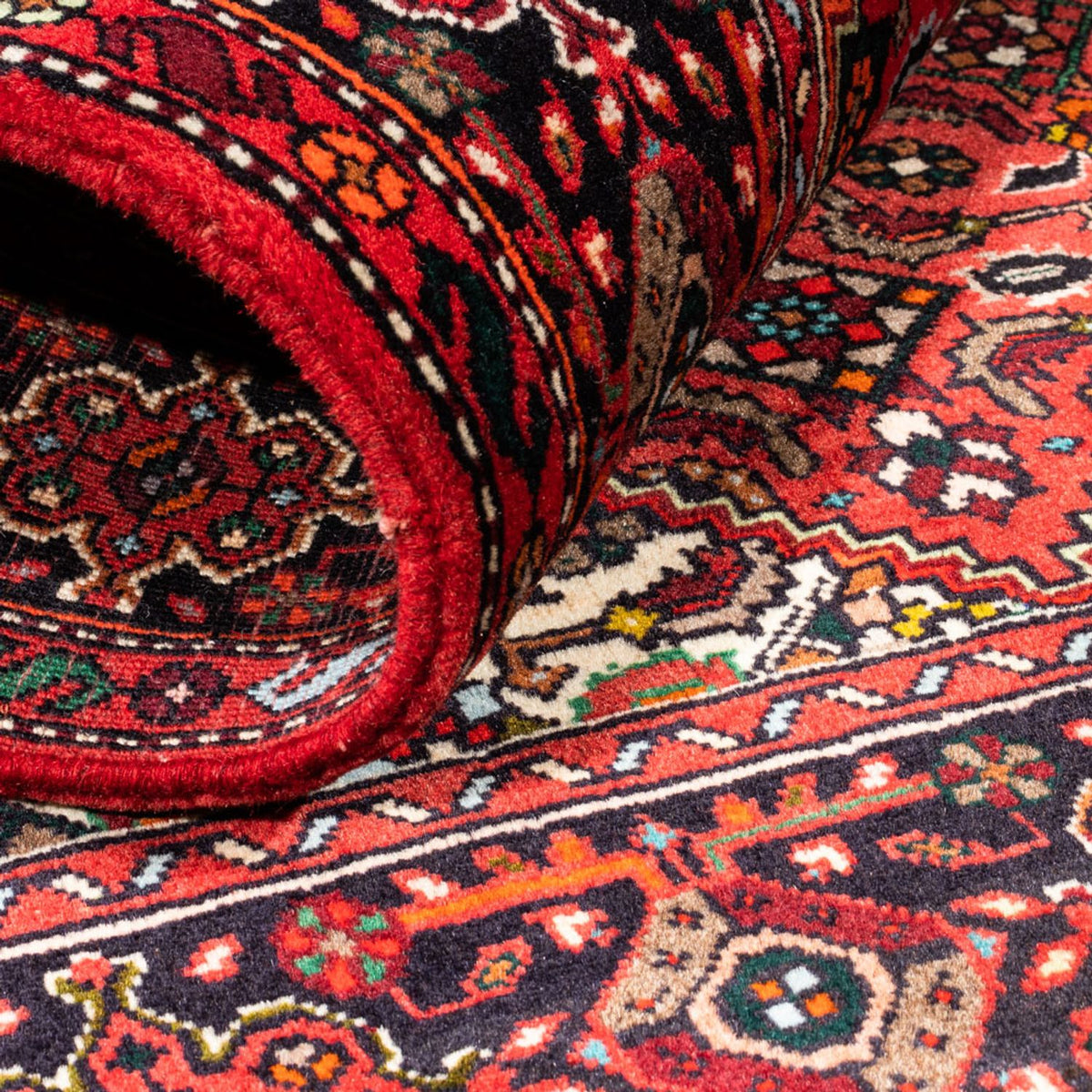 Alfombra persa - Nómada - 158 x 109 cm - rojo