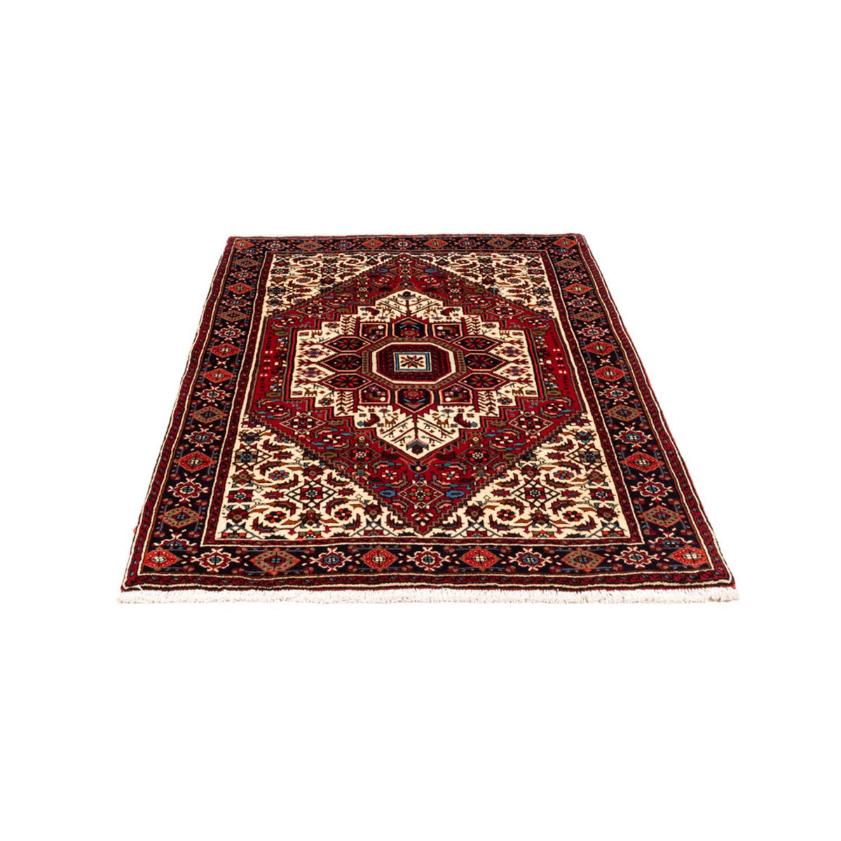 Alfombra persa - Nómada - 156 x 107 cm - rojo