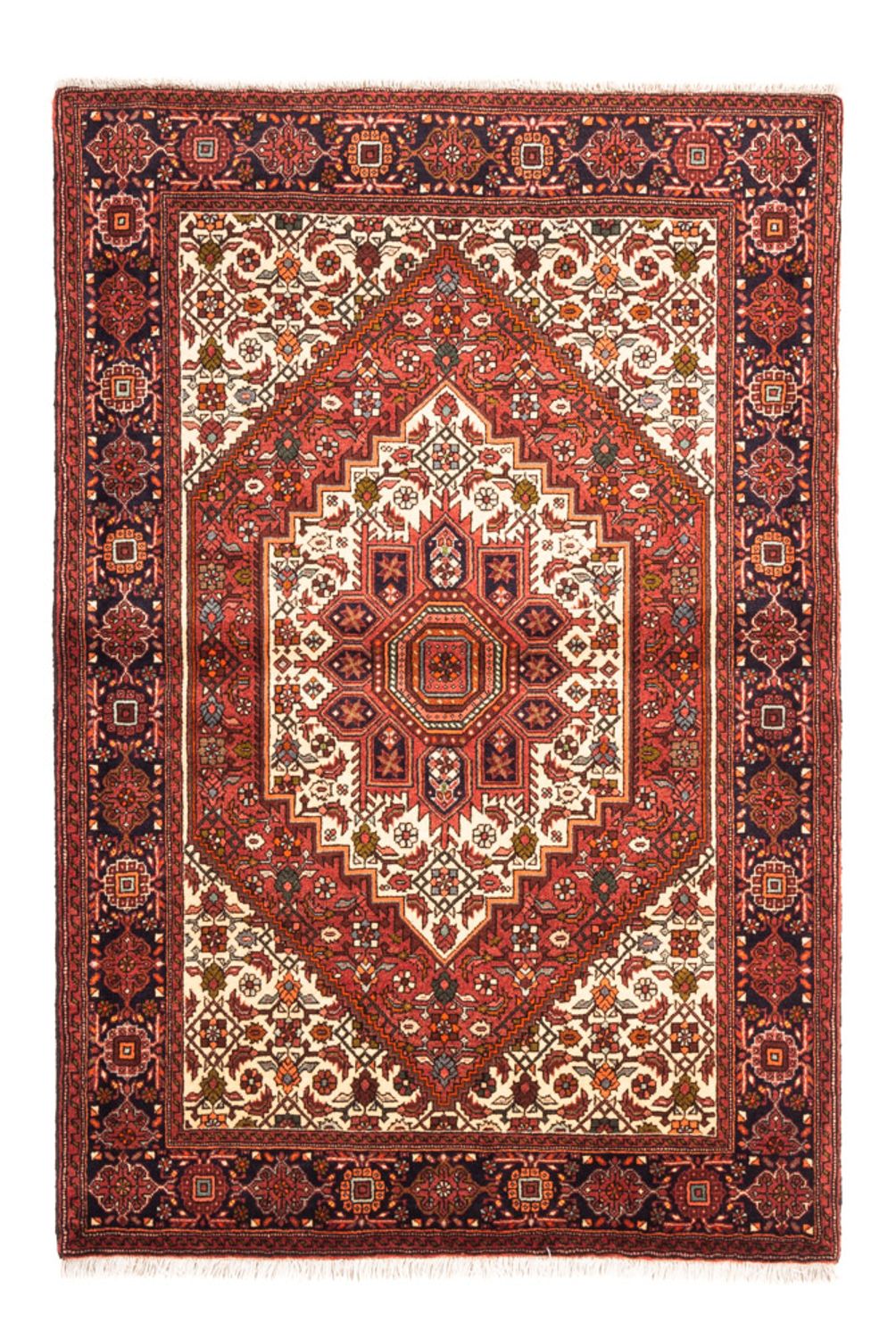 Alfombra persa - Nómada - 158 x 110 cm - beige