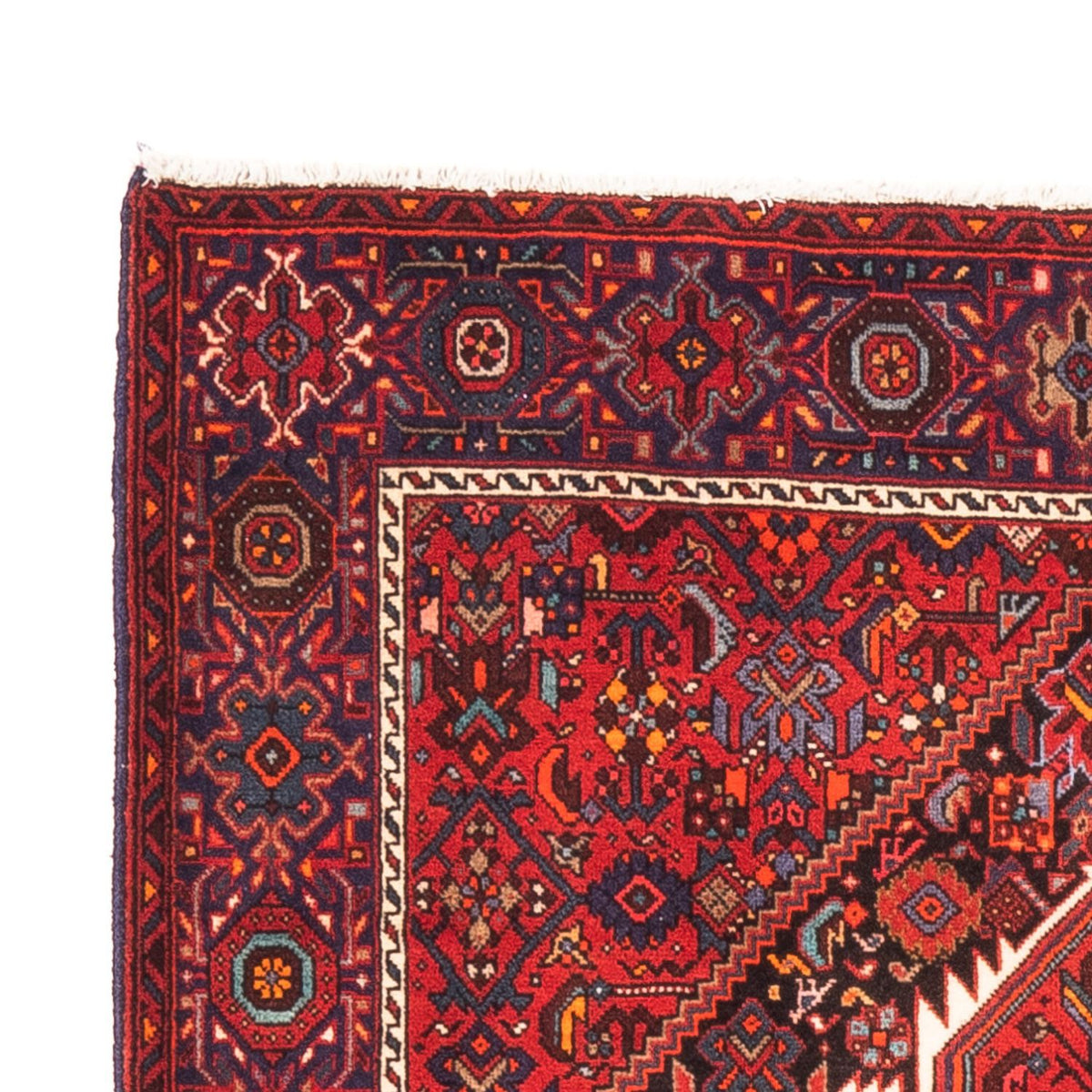 Alfombra persa - Nómada - 150 x 101 cm - rojo