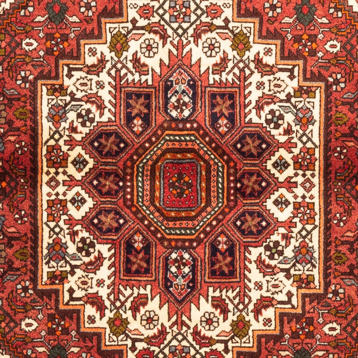 Alfombra persa - Nómada - 156 x 106 cm - beige