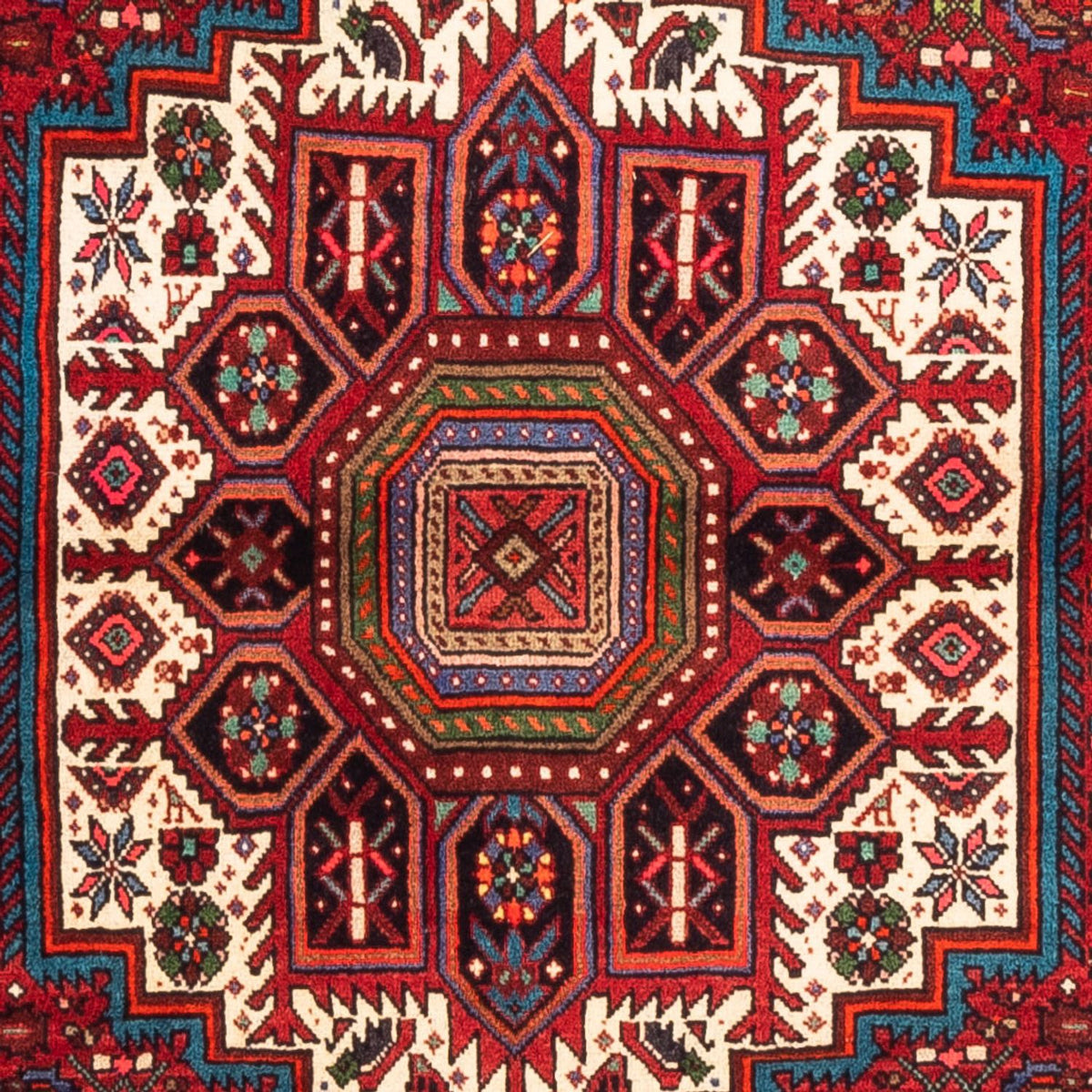 Alfombra persa - Nómada - 163 x 105 cm - beige