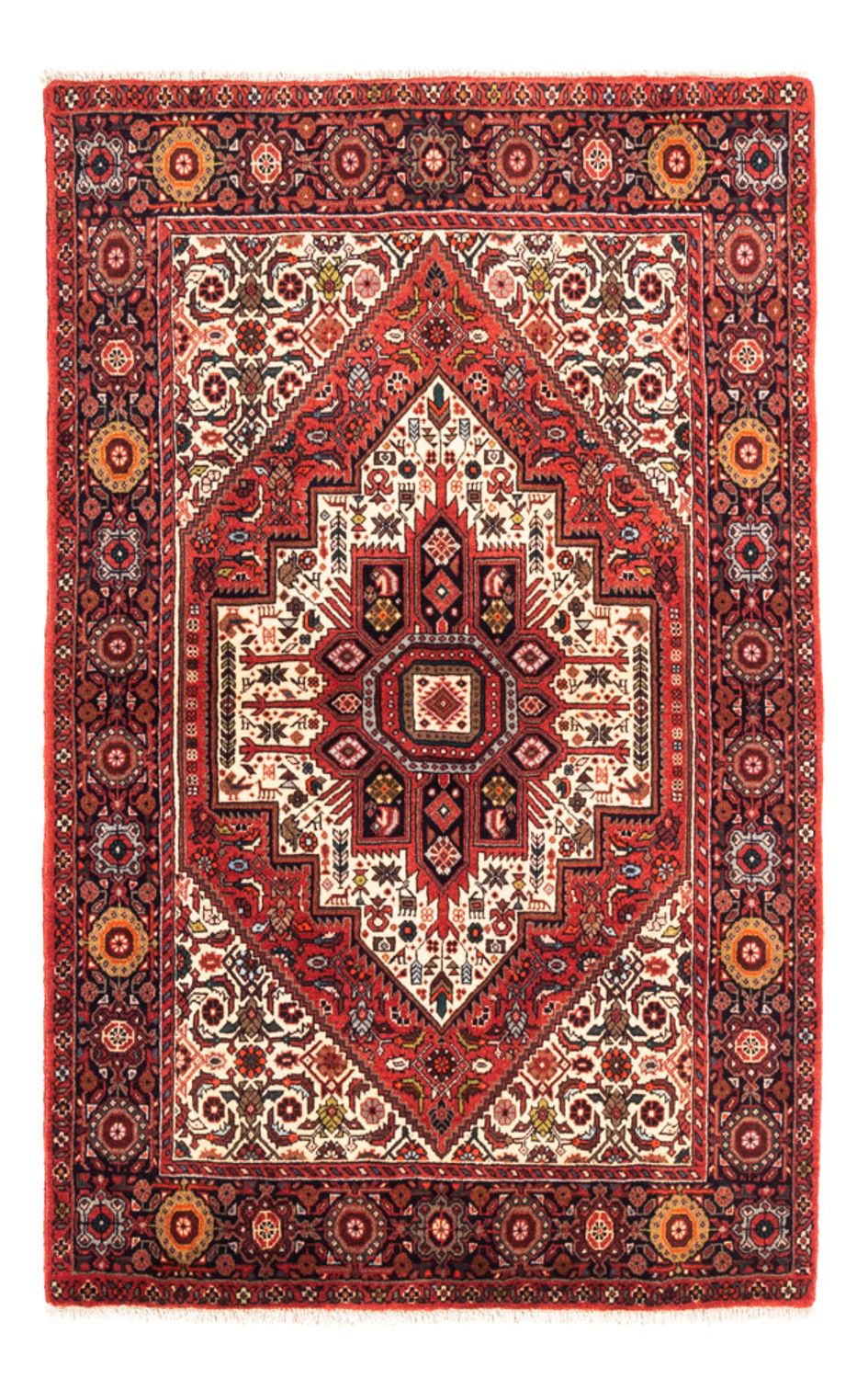 Alfombra persa - Nómada - 159 x 105 cm - beige