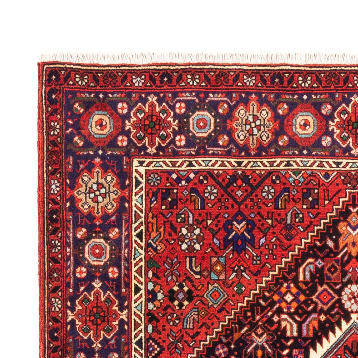 Alfombra persa - Nómada - 152 x 100 cm - rojo