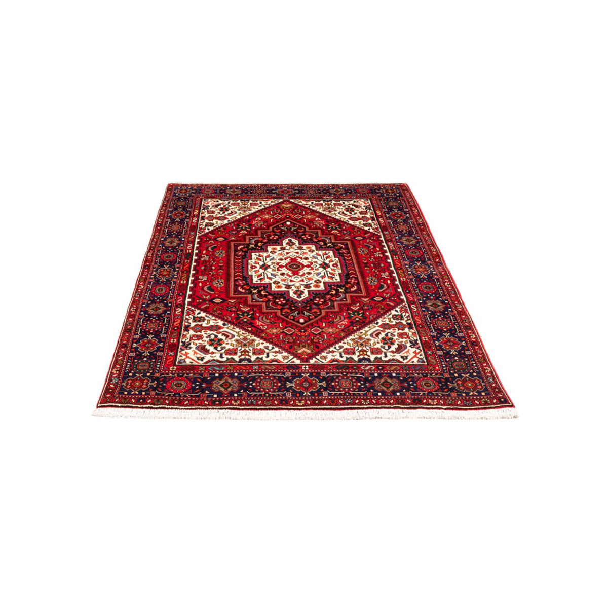 Alfombra persa - Nómada - 150 x 98 cm - rojo