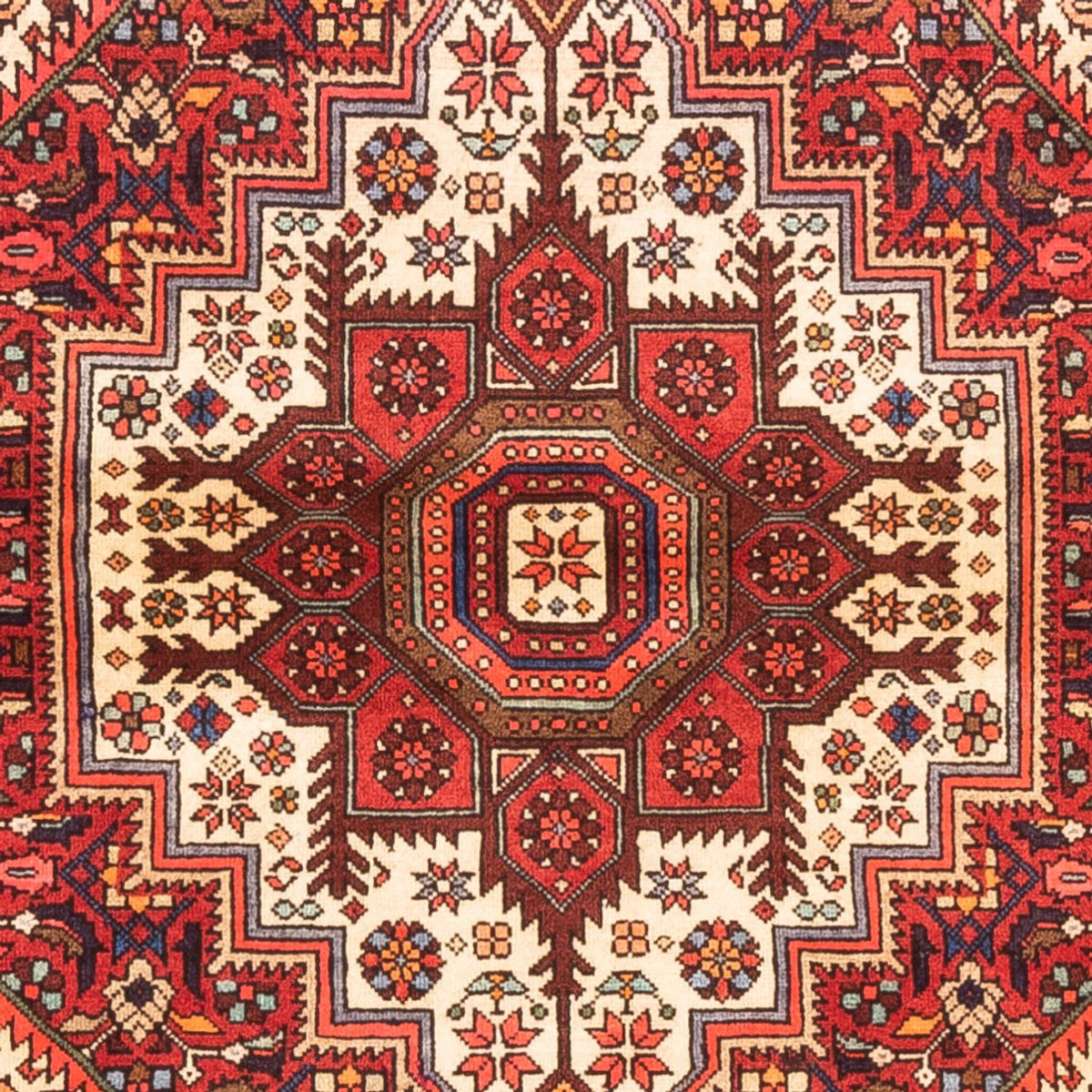 Alfombra persa - Nómada - 147 x 98 cm - beige