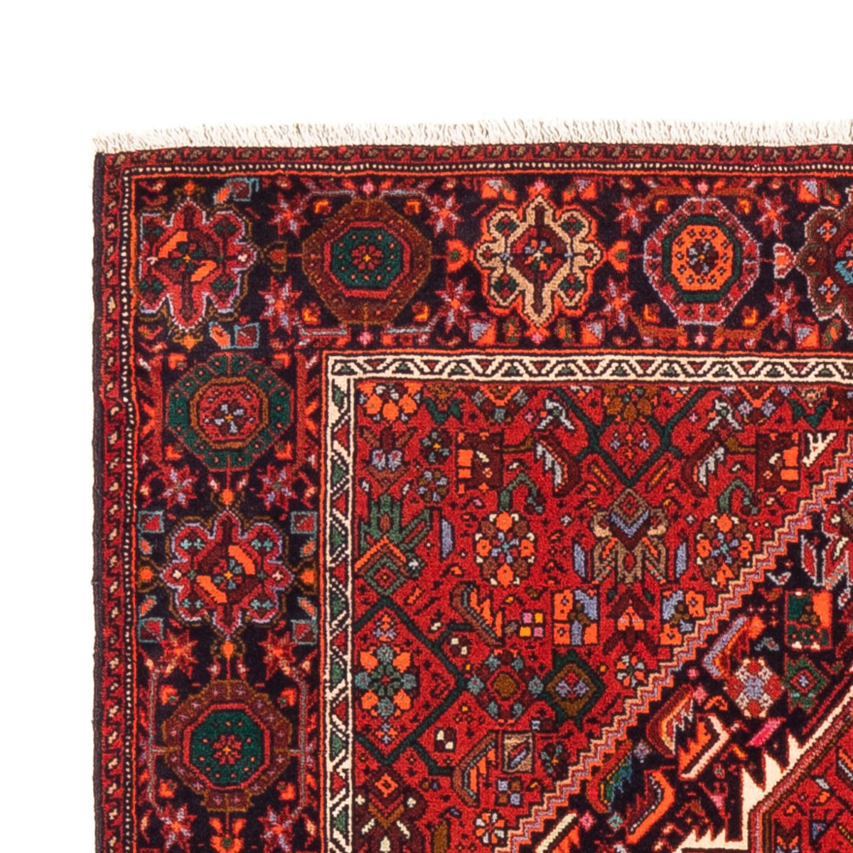 Alfombra persa - Nómada - 143 x 104 cm - rojo