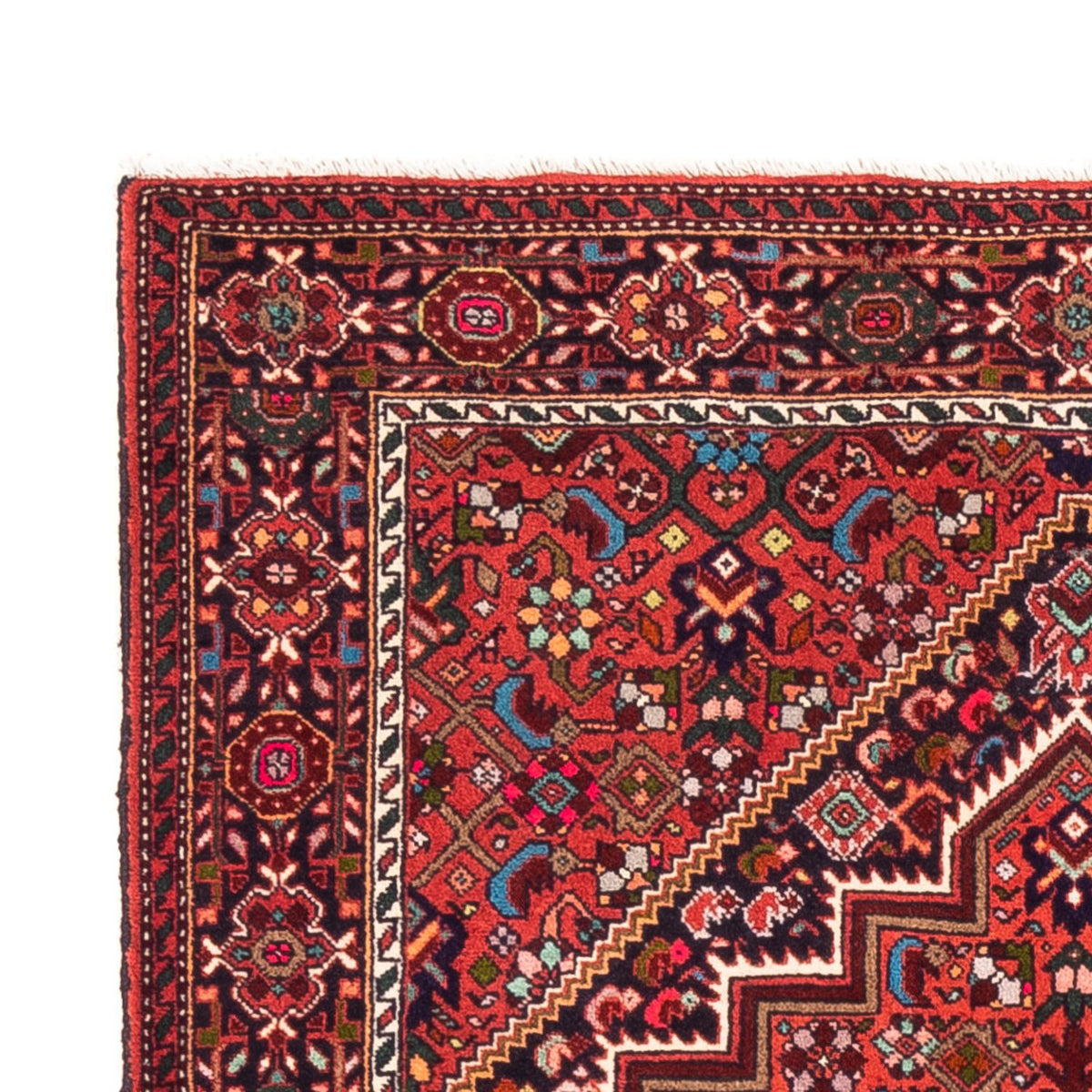 Alfombra persa - Nómada - 150 x 100 cm - rojo