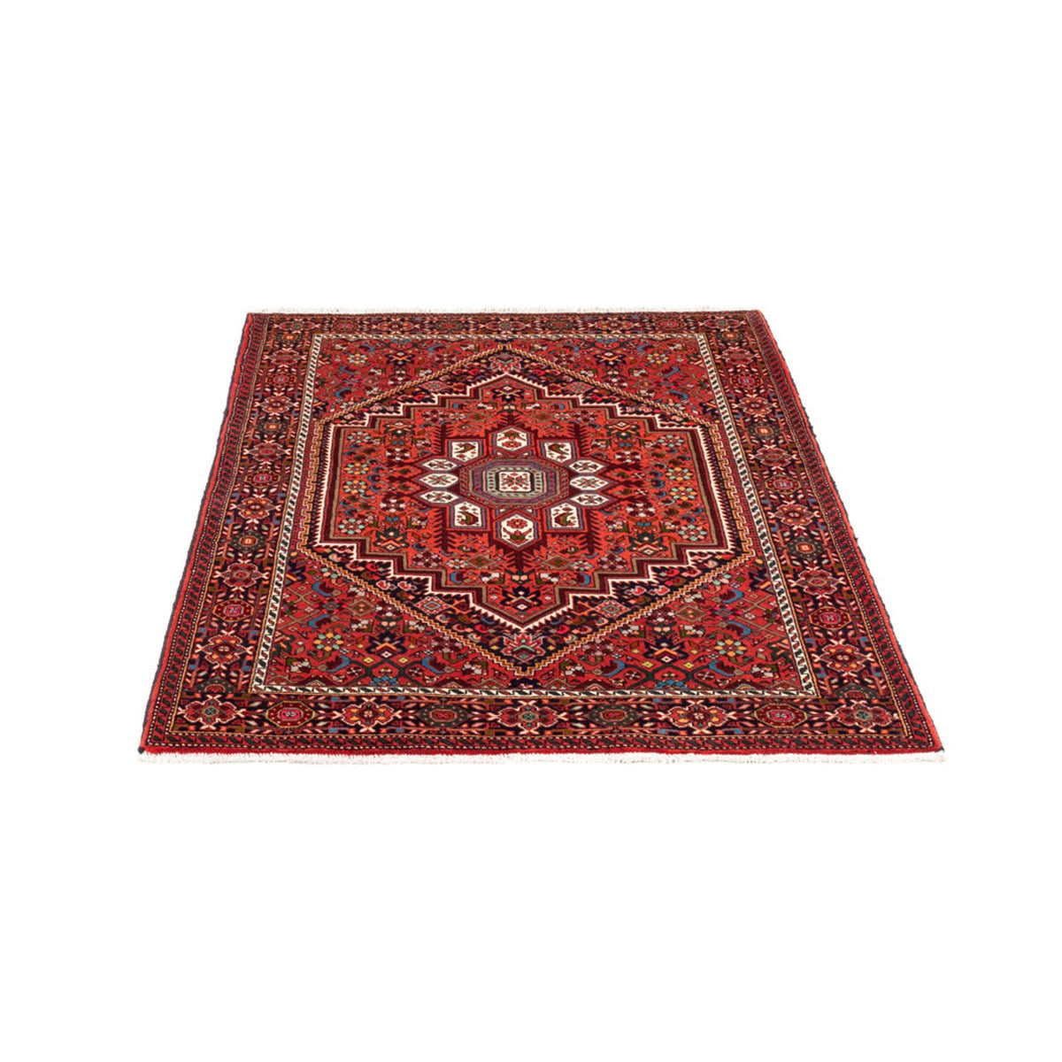 Alfombra persa - Nómada - 150 x 100 cm - rojo