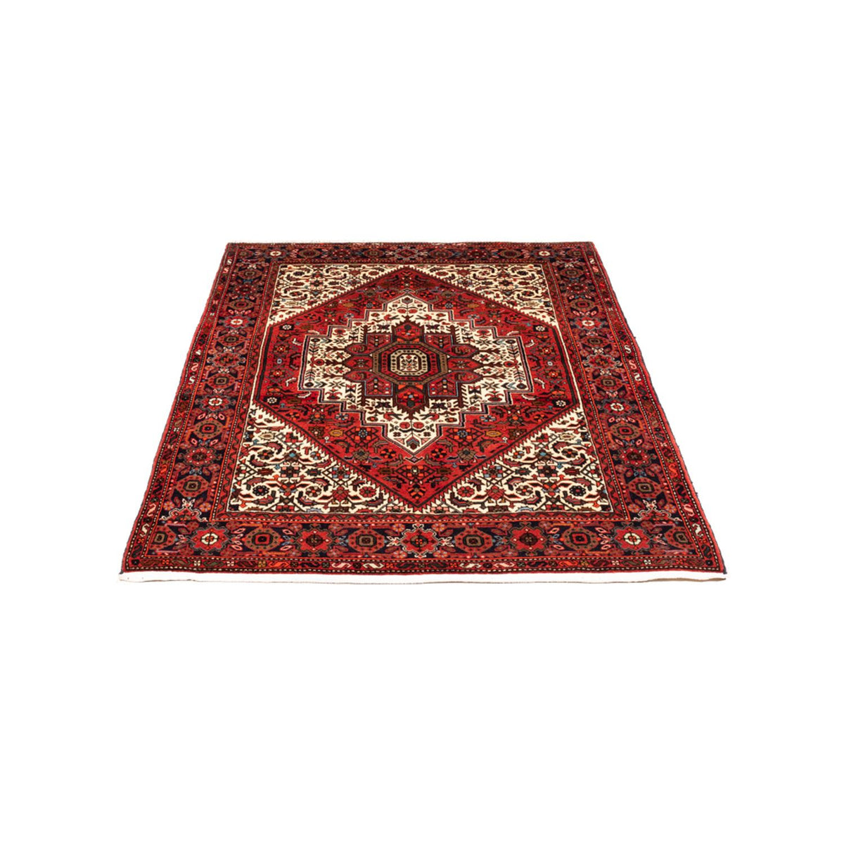 Alfombra persa - Nómada - 152 x 101 cm - rojo