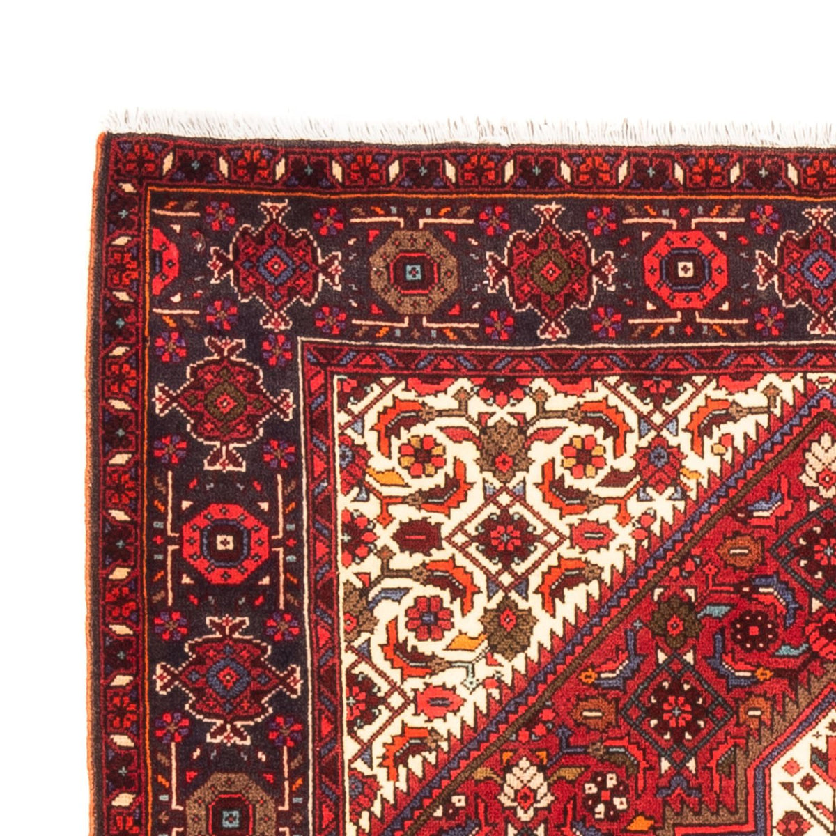 Alfombra persa - Nómada - 143 x 100 cm - rojo