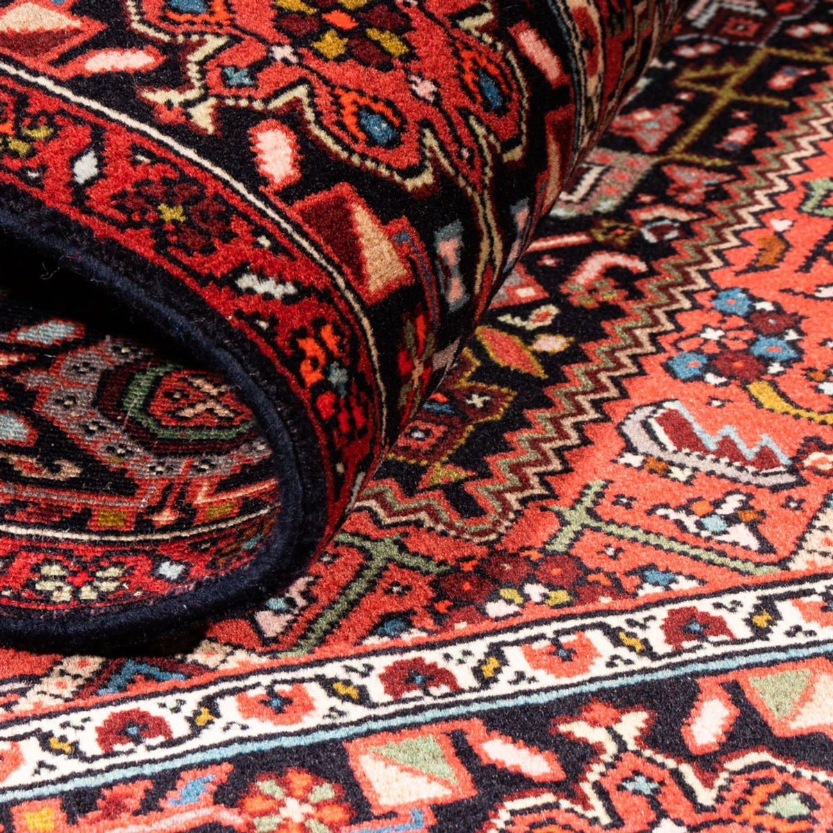 Alfombra persa - Nómada - 152 x 100 cm - rojo