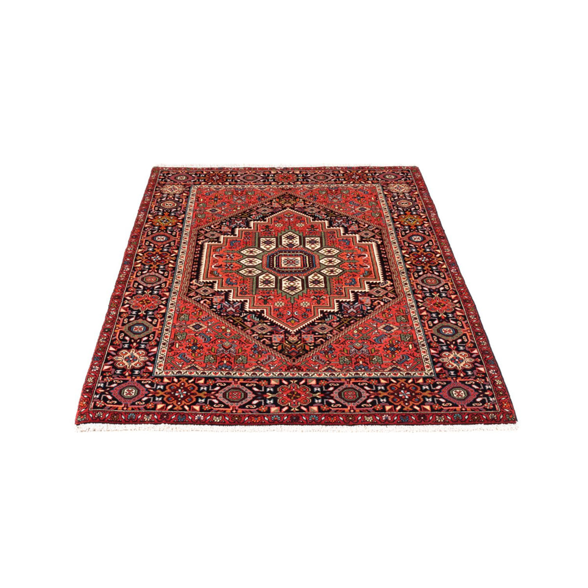 Alfombra persa - Nómada - 152 x 100 cm - rojo