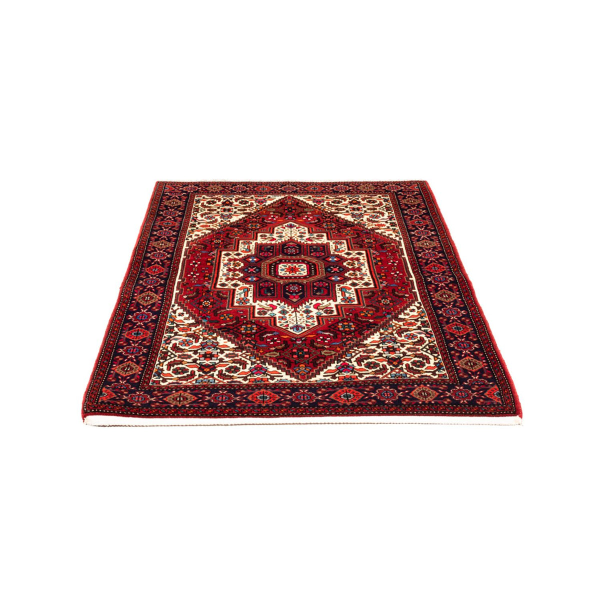 Alfombra persa - Nómada - 148 x 100 cm - rojo