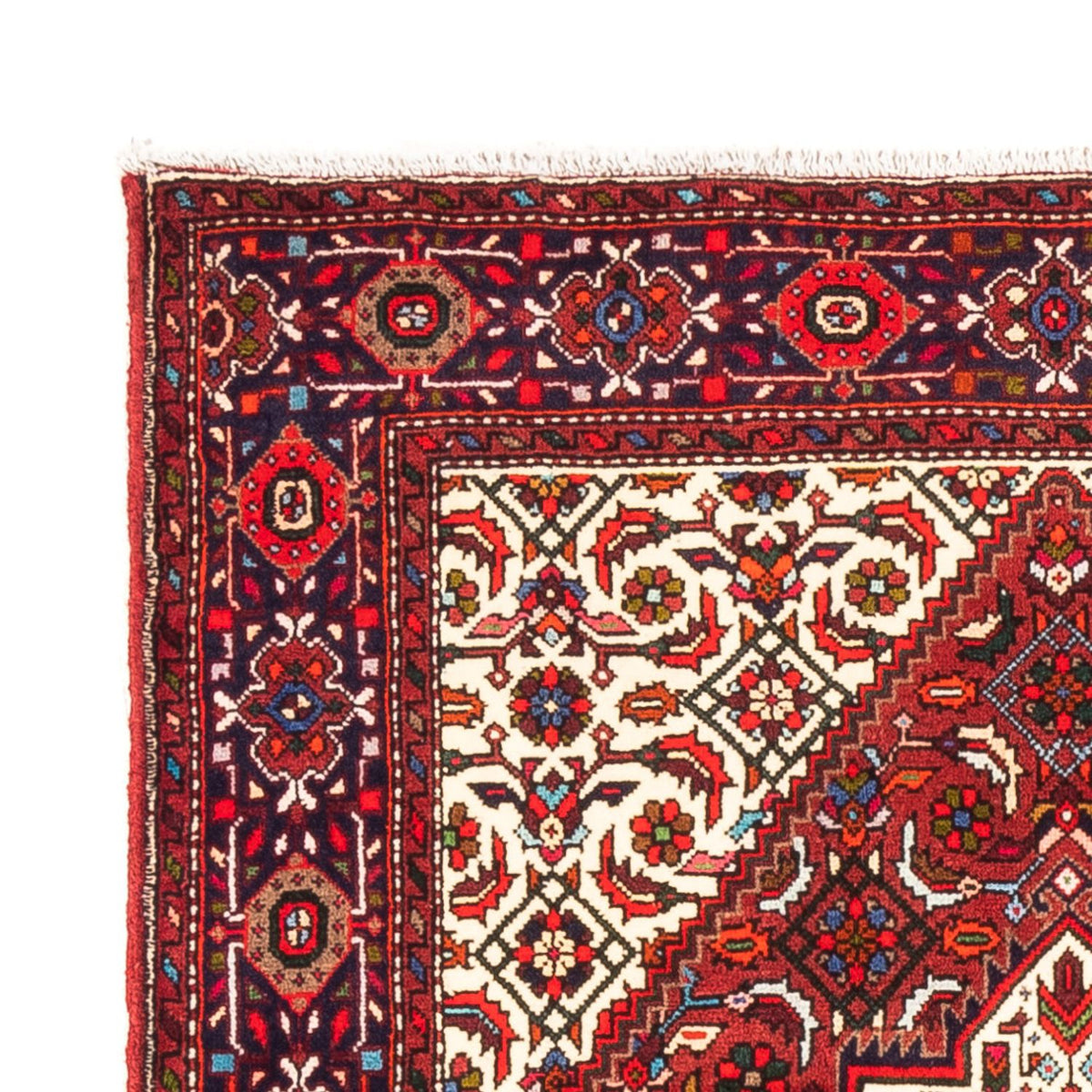 Alfombra persa - Nómada - 147 x 97 cm - rojo