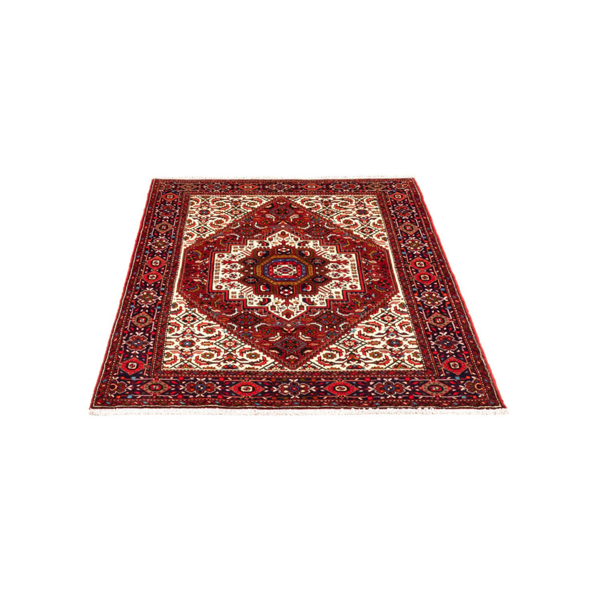 Alfombra persa - Nómada - 147 x 97 cm - rojo