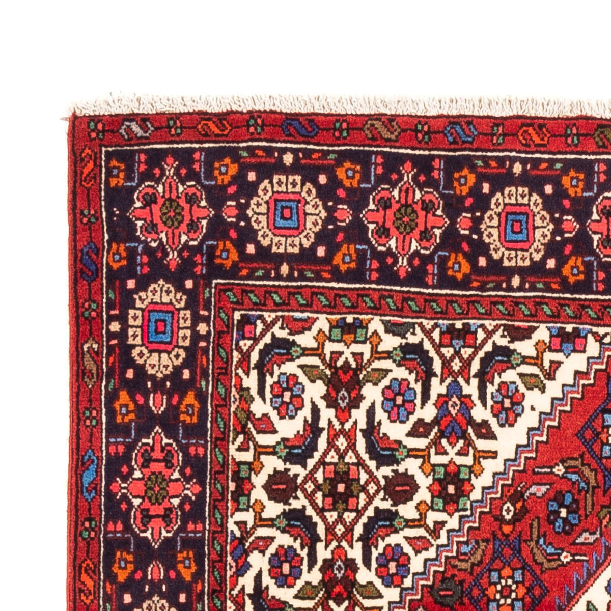 Alfombra persa - Nómada - 148 x 100 cm - rojo