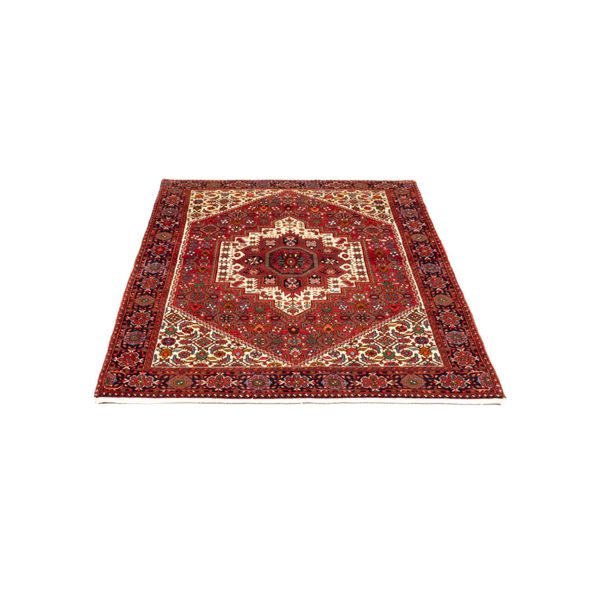 Alfombra persa - Nómada - 147 x 103 cm - rojo