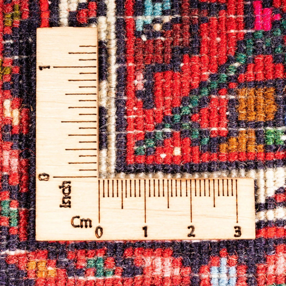 Alfombra persa - Nómada - 145 x 100 cm - rojo