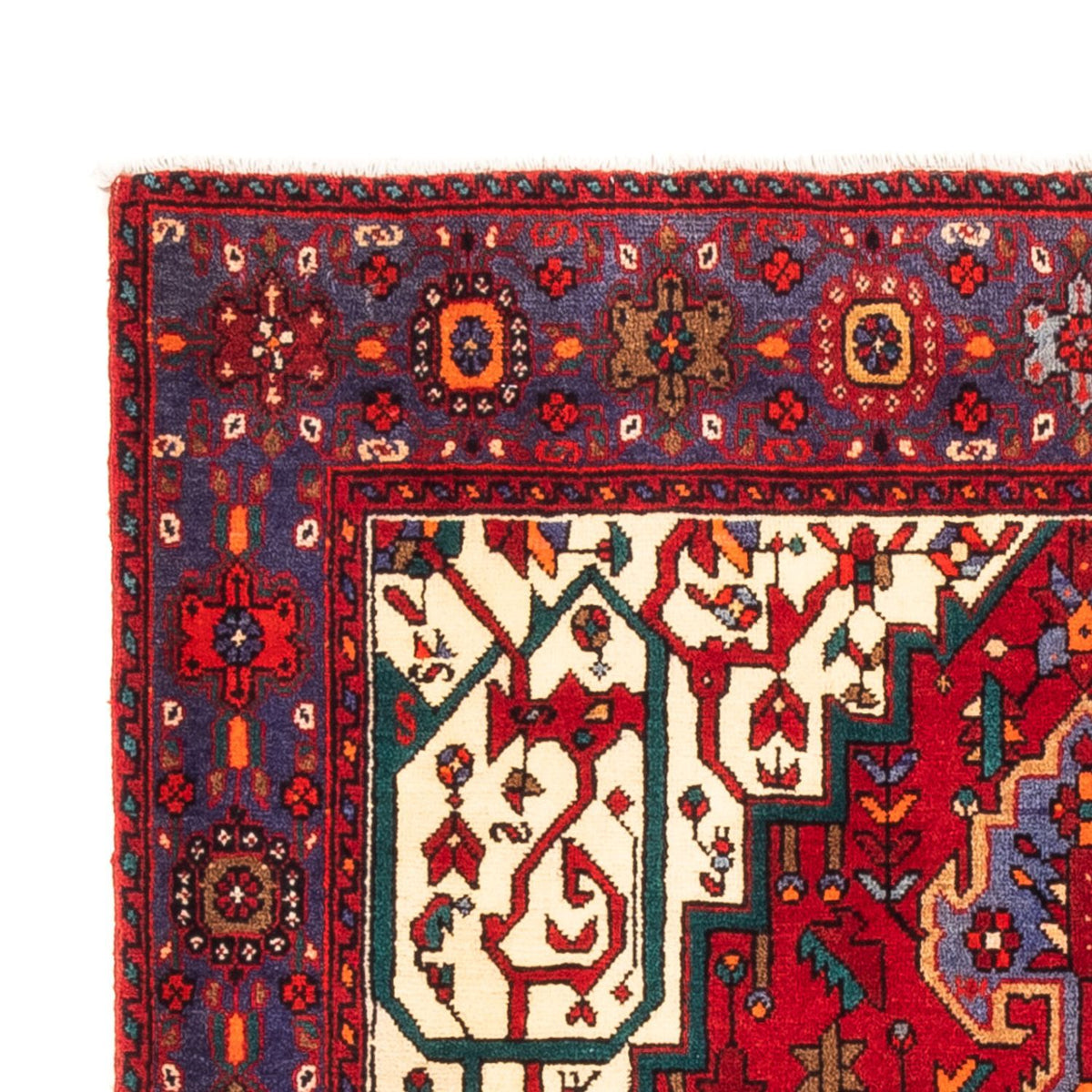 Alfombra persa - Nómada - 148 x 107 cm - rojo