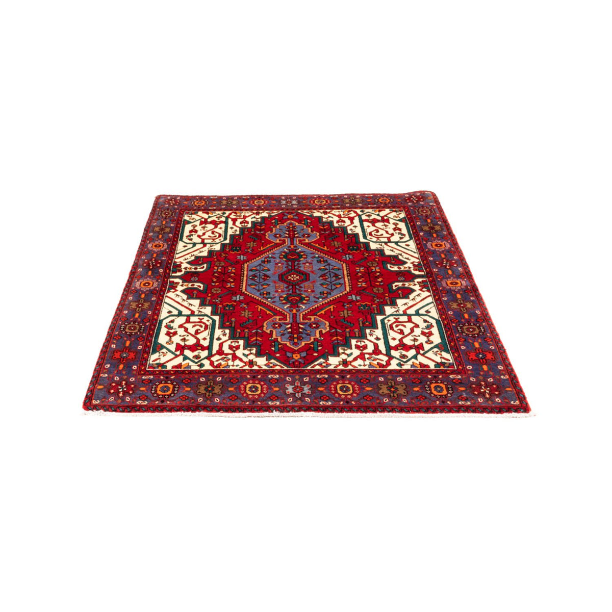 Alfombra persa - Nómada - 148 x 107 cm - rojo