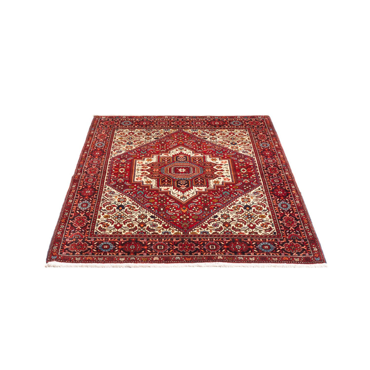 Alfombra persa - Nómada - 150 x 102 cm - rojo