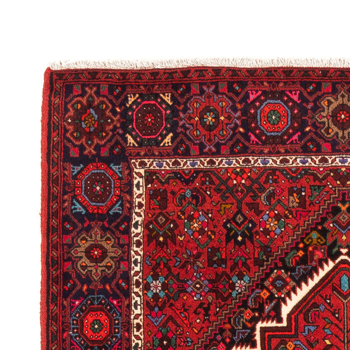 Alfombra persa - Nómada - 150 x 102 cm - rojo