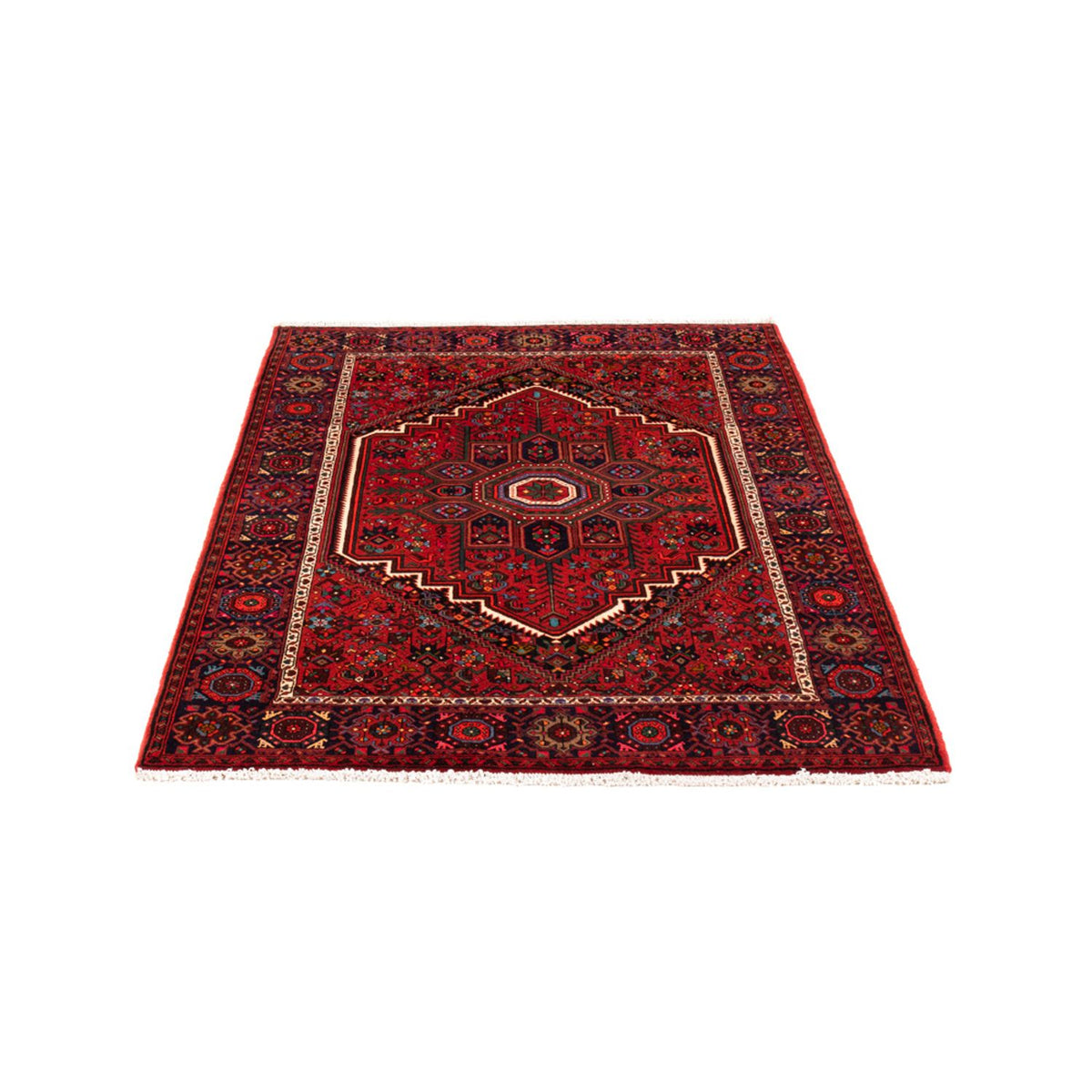 Alfombra persa - Nómada - 150 x 102 cm - rojo