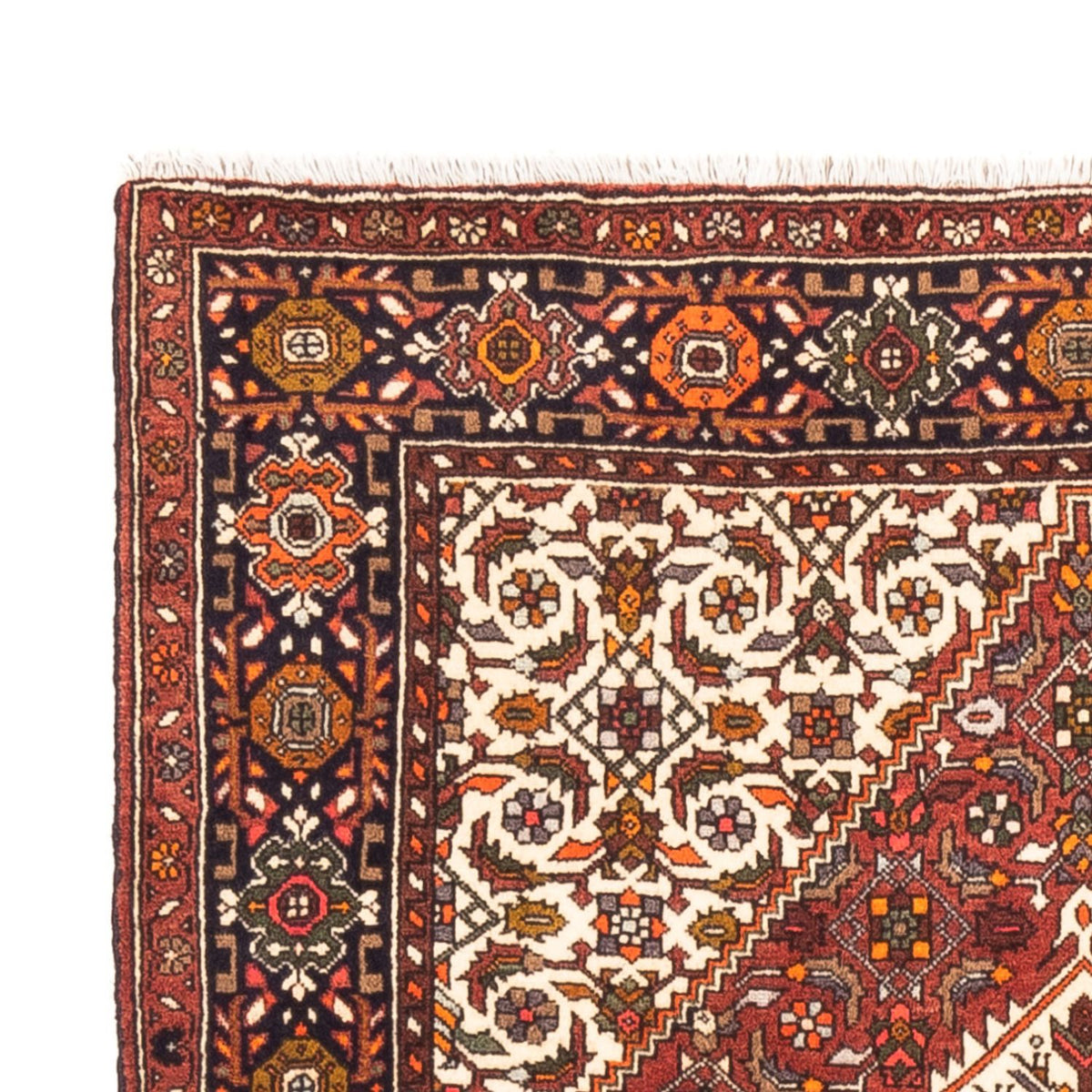 Alfombra persa - Nómada - 149 x 100 cm - rojo
