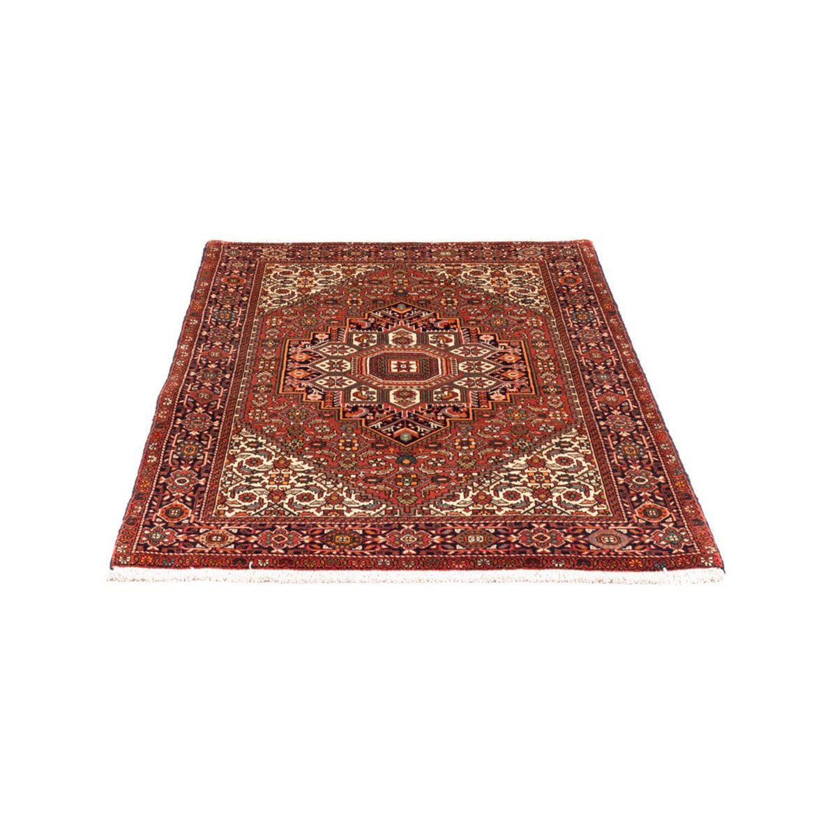 Alfombra persa - Nómada - 145 x 100 cm - rojo