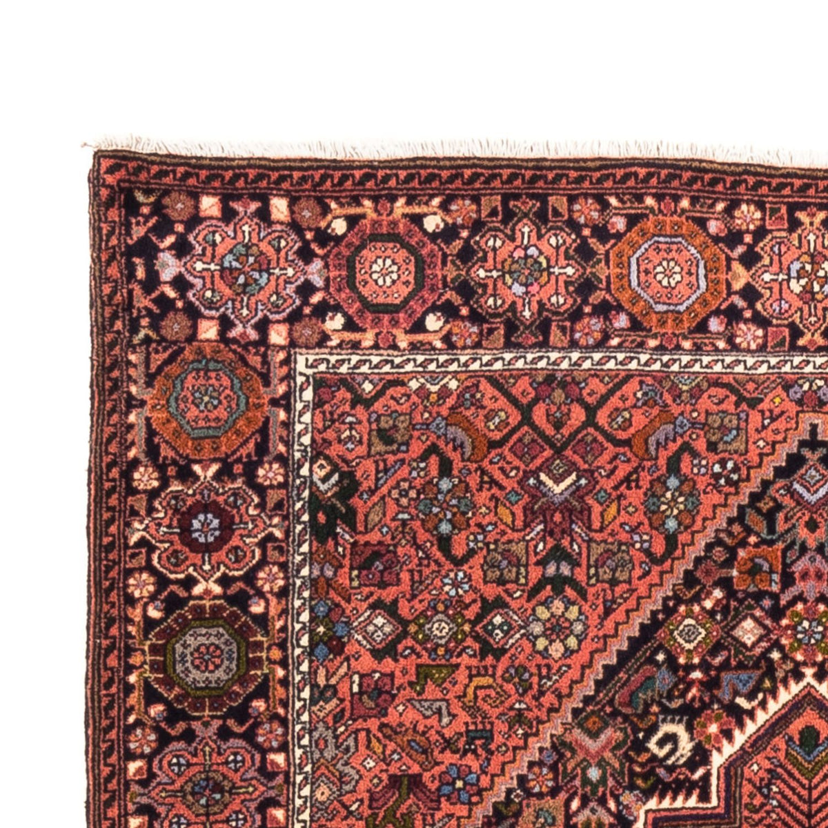 Alfombra persa - Nómada - 147 x 100 cm - rojo