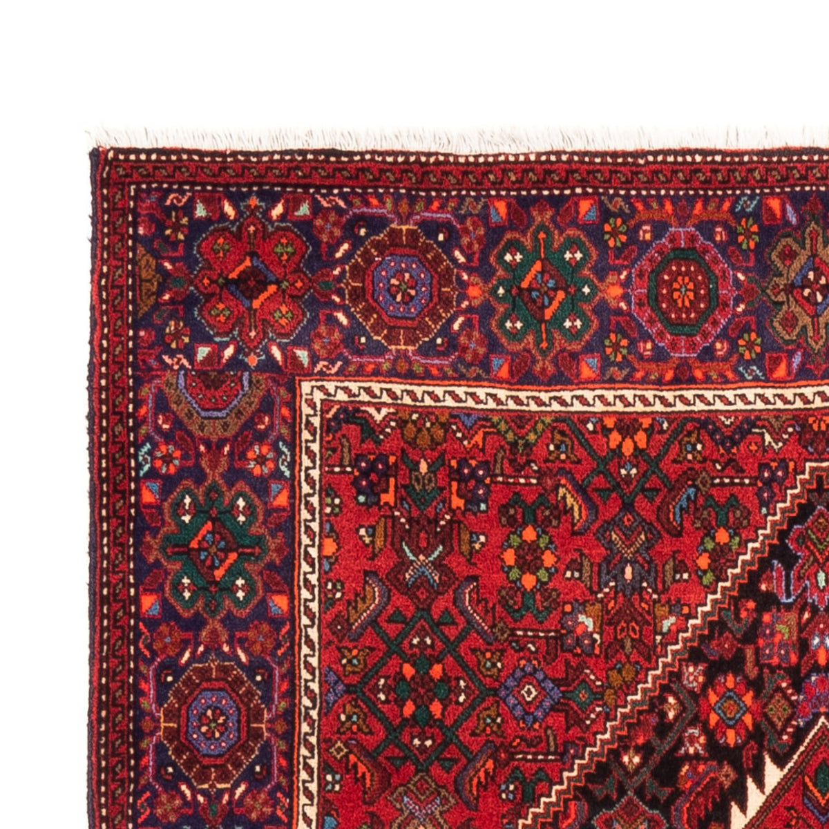 Alfombra persa - Nómada - 155 x 102 cm - rojo