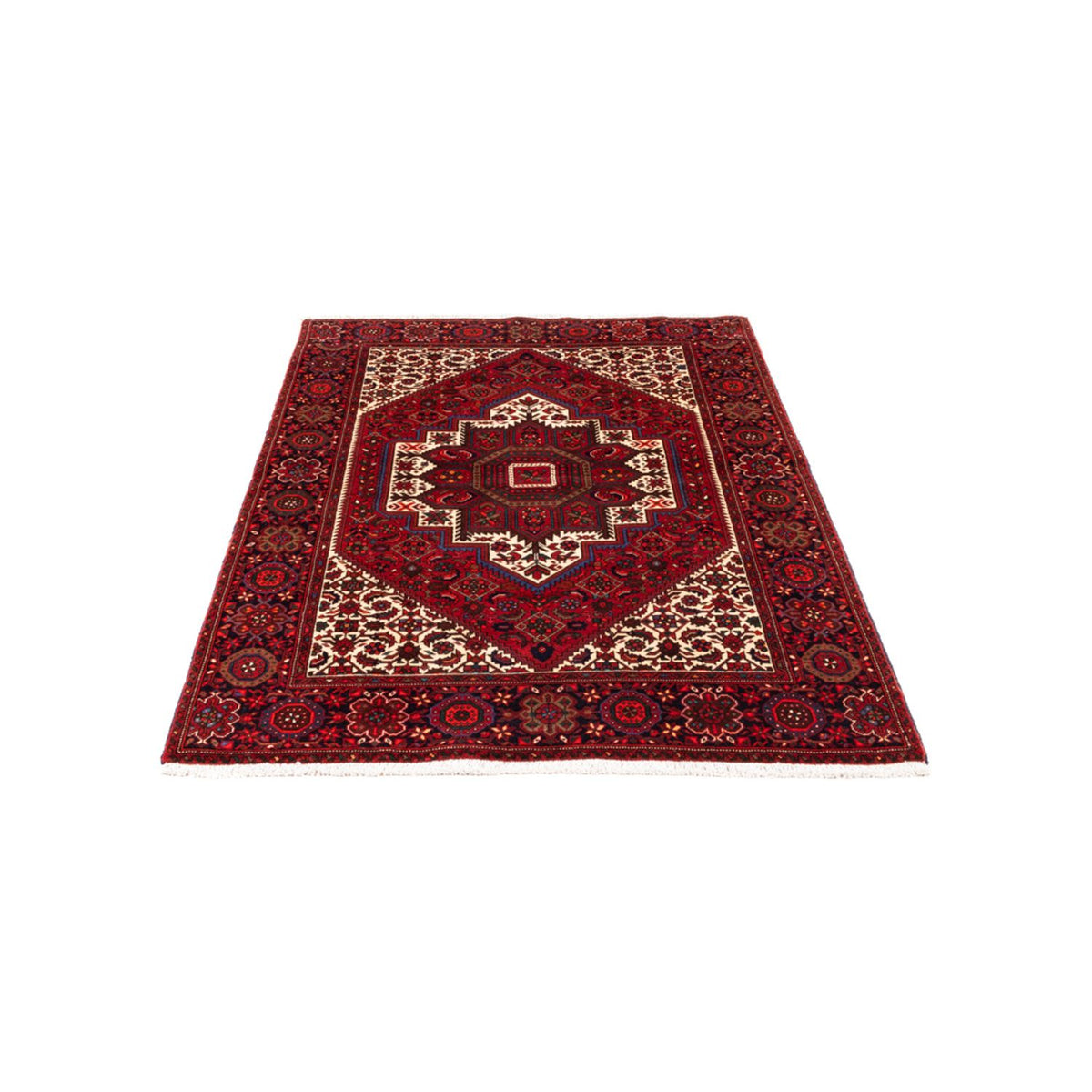 Alfombra persa - Nómada - 156 x 103 cm - rojo