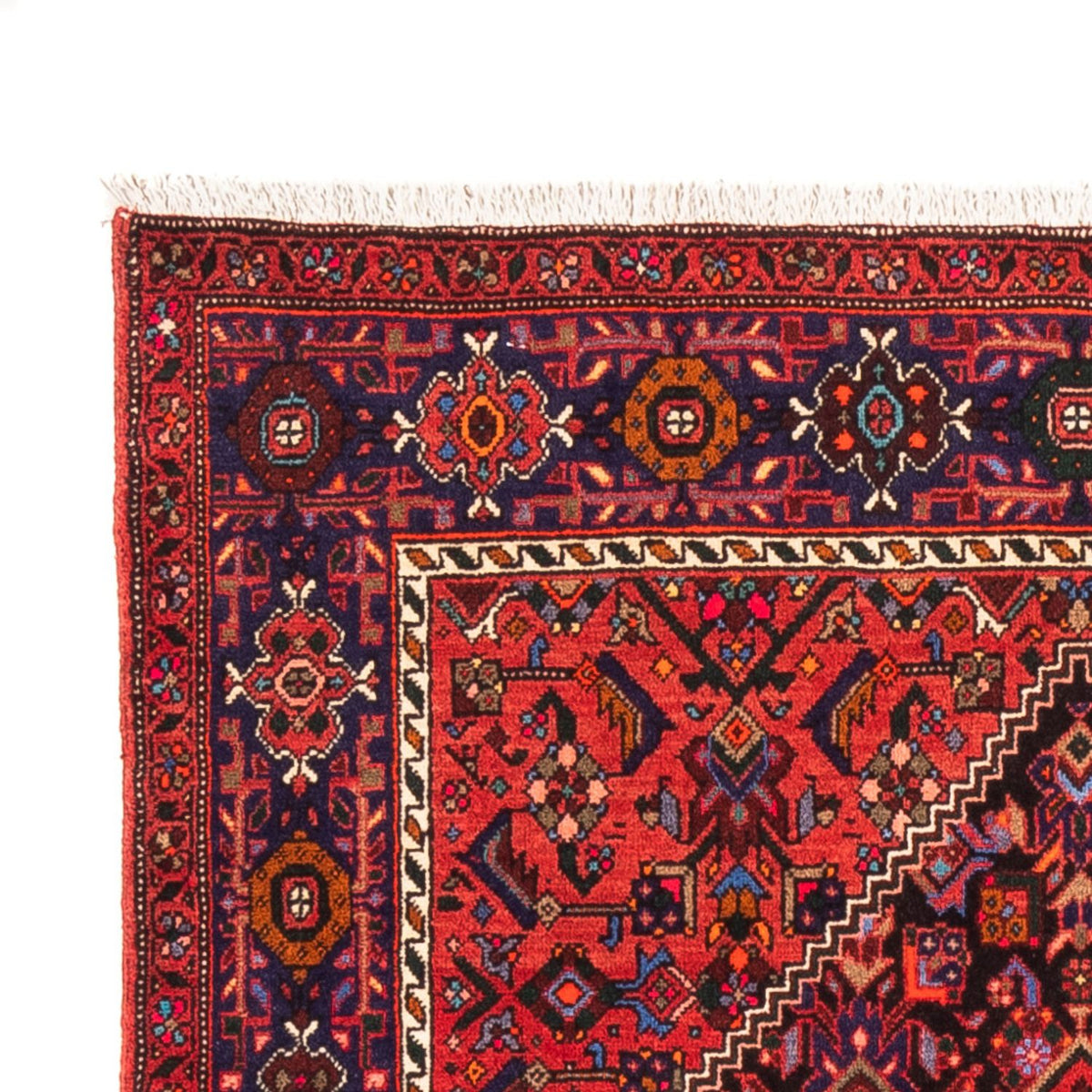 Alfombra persa - Nómada - 148 x 102 cm - rojo