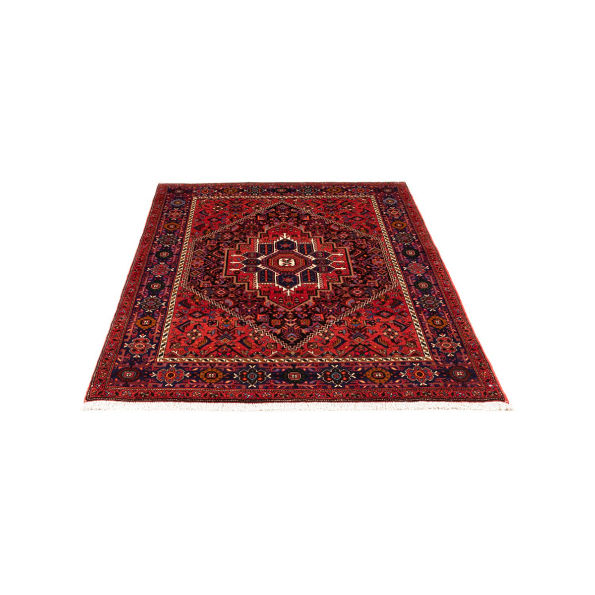 Alfombra persa - Nómada - 148 x 102 cm - rojo