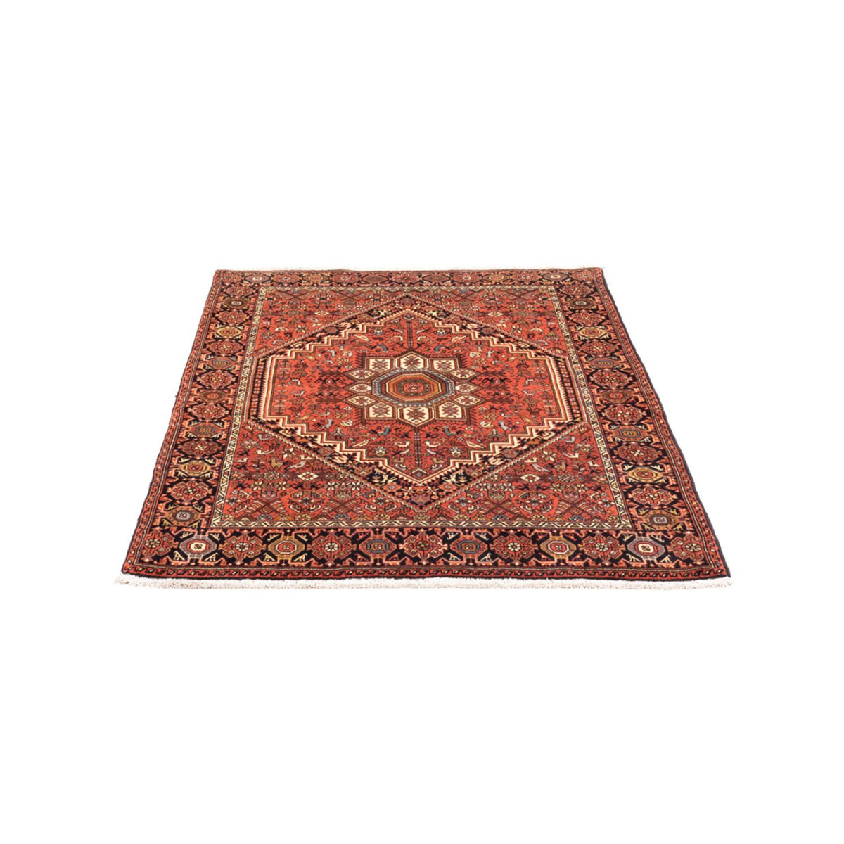 Alfombra persa - Nómada - 143 x 103 cm - rojo
